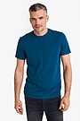 Organic cotton short sleeve T-shirt 1 | BLUE | Audimas