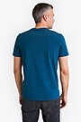 Organic cotton short sleeve T-shirt 2 | BLUE | Audimas