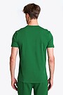 Short sleeve cotton T-shirt 2 | GREEN | Audimas