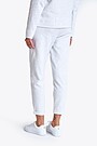 Textured cotton fabric tapered fit sweatpants 3 | GREY | Audimas