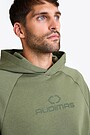 Cotton fleece hoodie 3 | CHAKI | Audimas