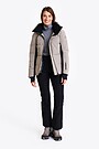 Universal down ski jacket with membrane 4 | Cream | Audimas