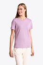 Cotton short sleeve T-shirt 1 | PINK | Audimas