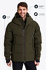 Universal down ski jacket with membrane 2 | GREEN | Audimas
