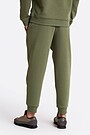 Cotton fleece sweatpants 3 | CHAKI | Audimas