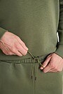 Cotton fleece sweatpants 5 | CHAKI | Audimas