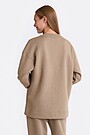 Cotton fleece sweatshirt 2 | Cream | Audimas