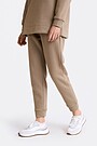 Cotton fleece sweatpants 2 | Cream | Audimas