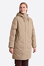 Down coat with membrane 1 | Cream | Audimas