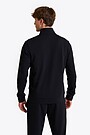 Cotton French terry full-zip sweatshirt 2 | BLACK | Audimas