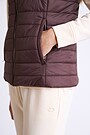 Light vest with Thermore insulation 4 | BROWN | Audimas