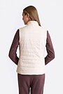 Light vest with Thermore insulation 2 | Cream | Audimas