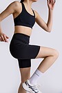 Essential synthetic shorts 1 | BLACK | Audimas