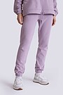 Cotton fleece sweatpants 2 | PINK | Audimas