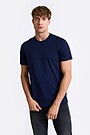 Short sleeve cotton T-shirt 1 | BLUE | Audimas