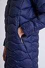 Coat with synthetic insulation 4 | BLUE | Audimas