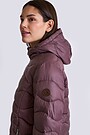 Coat with synthetic insulation 3 | BROWN | Audimas