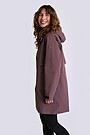 Light water repellent membrane raincoat 2 | BROWN | Audimas