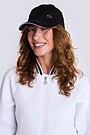 Cap made of lightweight POPLIN cotton 2 | BLACK | Audimas