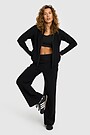SENSITIVE fabric full zip jacket 4 | BLACK | Audimas