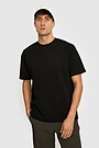Oversized short sleeve T-shirt 1 | BLACK | Audimas