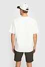 Oversized short sleeve T-shirt 3 | WHITE | Audimas