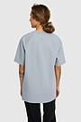 Oversized short sleeve T-shirt 4 | GREY | Audimas