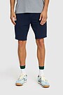Stretch cotton French terry sweatshorts 2 | BLUE | Audimas