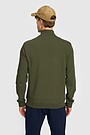 Textured full-zip club jacket 2 | GREEN | Audimas