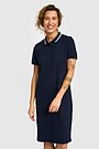 Cotton polo dress 3 | BLUE | Audimas