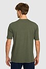 Linen T-shirt 2 | GREEN | Audimas