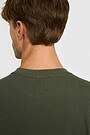 Linen T-shirt 3 | GREEN | Audimas
