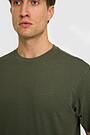 Linen T-shirt 4 | GREEN | Audimas