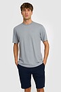 Linen T-shirt 1 | GREY | Audimas