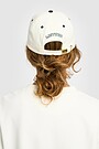National collection cotton cap 3 | WHITE | Audimas