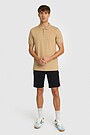 Pique polo shirt 4 | BROWN | Audimas