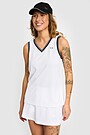 Active sports V-neck top 1 | WHITE | Audimas