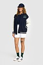 Cotton pique sweatshorts 1 | WHITE | Audimas