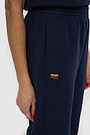 National collection cotton sweatpants 4 | BLUE | Audimas