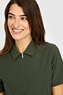 Woven strech athleisure dress 5 | GREEN | Audimas