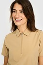 Woven strech athleisure dress 5 | BROWN | Audimas