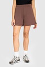 Shorts with Tencel Lyocell fibers 2 | BROWN | Audimas
