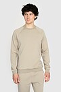 Light crewneck sweatshirt with Modal 1 | Cream | Audimas