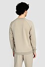 Light crewneck sweatshirt with Modal 2 | Cream | Audimas