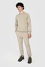 Light crewneck sweatshirt with Modal 4 | Cream | Audimas