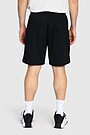 Synthetic oversized shorts 3 | BLACK | Audimas
