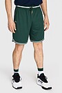 Synthetic oversized shorts 2 | GREEN | Audimas