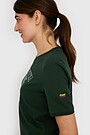National collection printed T-shirt 4 | GREEN | Audimas