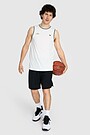 Loose fit tank top 4 | WHITE | Audimas