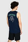 Loose fit tank top 2 | BLUE | Audimas